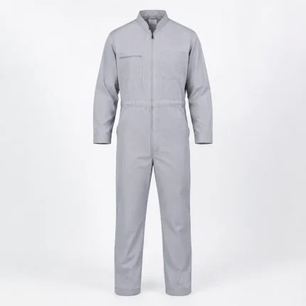 Anti-static coverall product image for industrial safety uniform supply in the UAE and GCC.