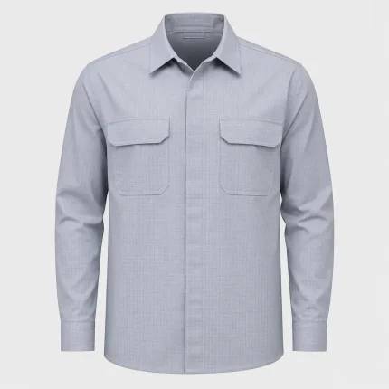 Anti-static work shirt product image for industrial safety uniform supply in the UAE and GCC.