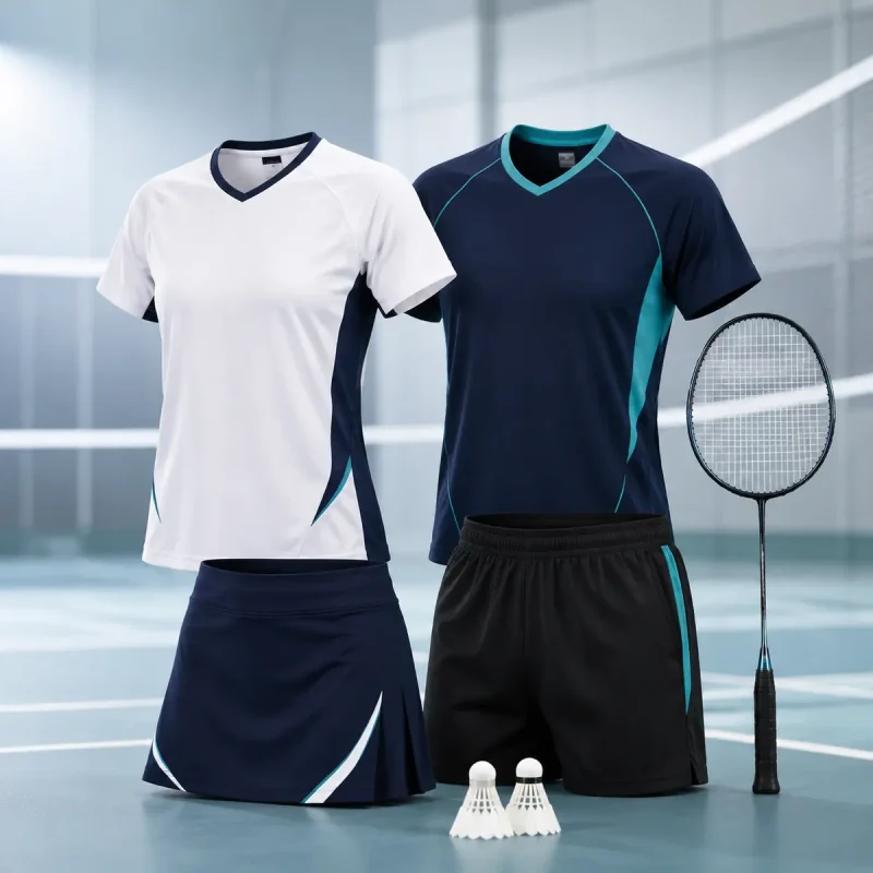 Badminton apparel for UAE school club and corporate sports teams