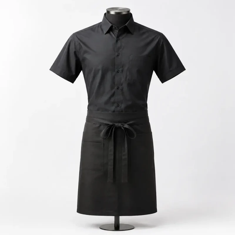 Barista uniform product image for hospitality uniform supply in the UAE and GCC.