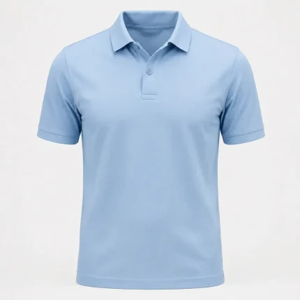 Care assistant polo product image for healthcare uniform supply in the UAE and GCC.