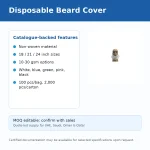 Disposable Beard Cover features and MOQ quote information