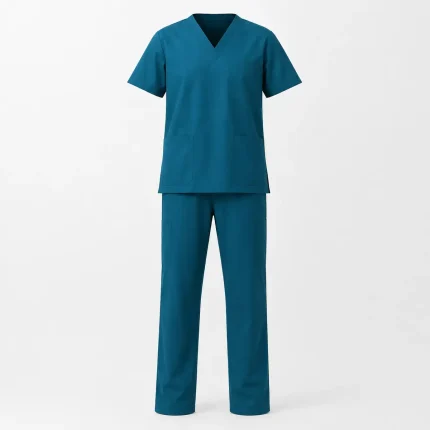 Doctor scrub suit set product image for medical uniform supply in the UAE and GCC.