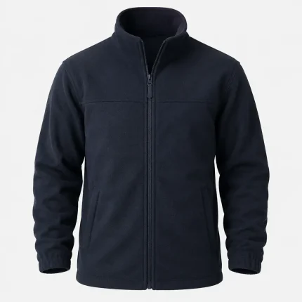 Fleece work jacket product image for industrial uniform supply in the UAE and GCC.