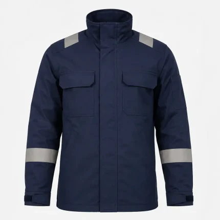 FR lineman jacket product image for flame-resistant workwear uniform supply in the UAE and GCC.