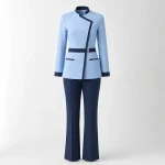 Healthcare reception uniform product image for clinic uniform supply in the UAE and GCC.