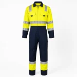 Hi-visibility coverall product image for industrial safety uniform supply in the UAE and GCC.