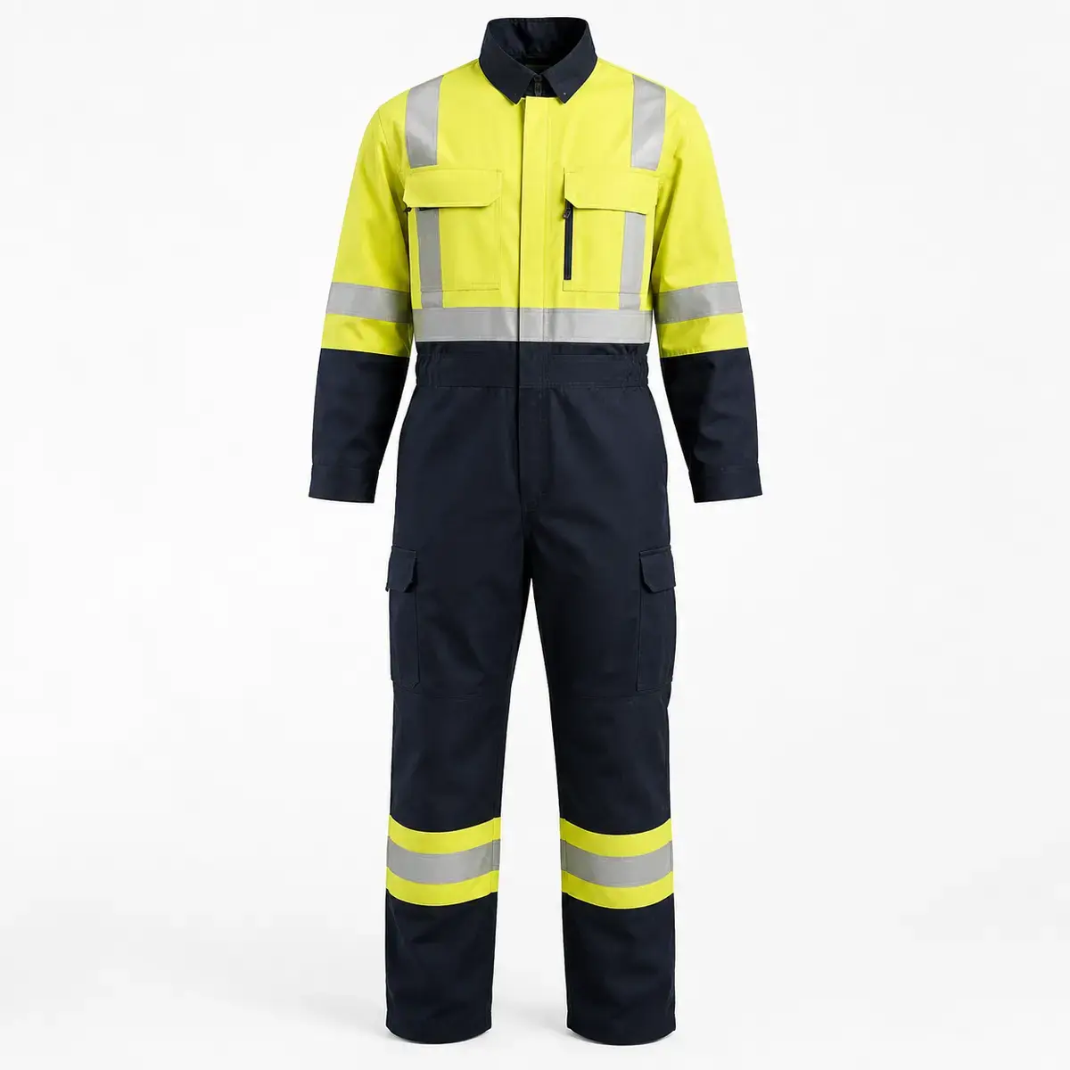 hi-visibility-mechanic-coverall-uniform-supplier-uae-gcc-01 Hi-visibility mechanic coverall product image for industrial workwear uniform supply in the UAE and GCC.