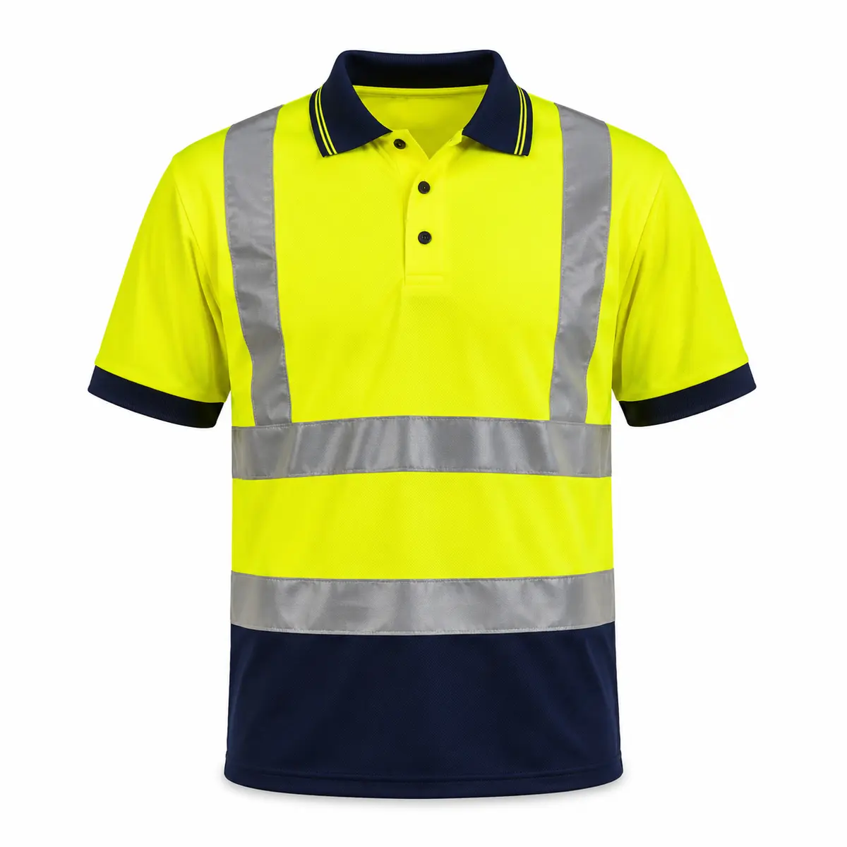 high-visibility-polo-shirt-uniform-supplier-uae-gcc-01 High-visibility polo shirt product image for safety uniform supply in the UAE and GCC.