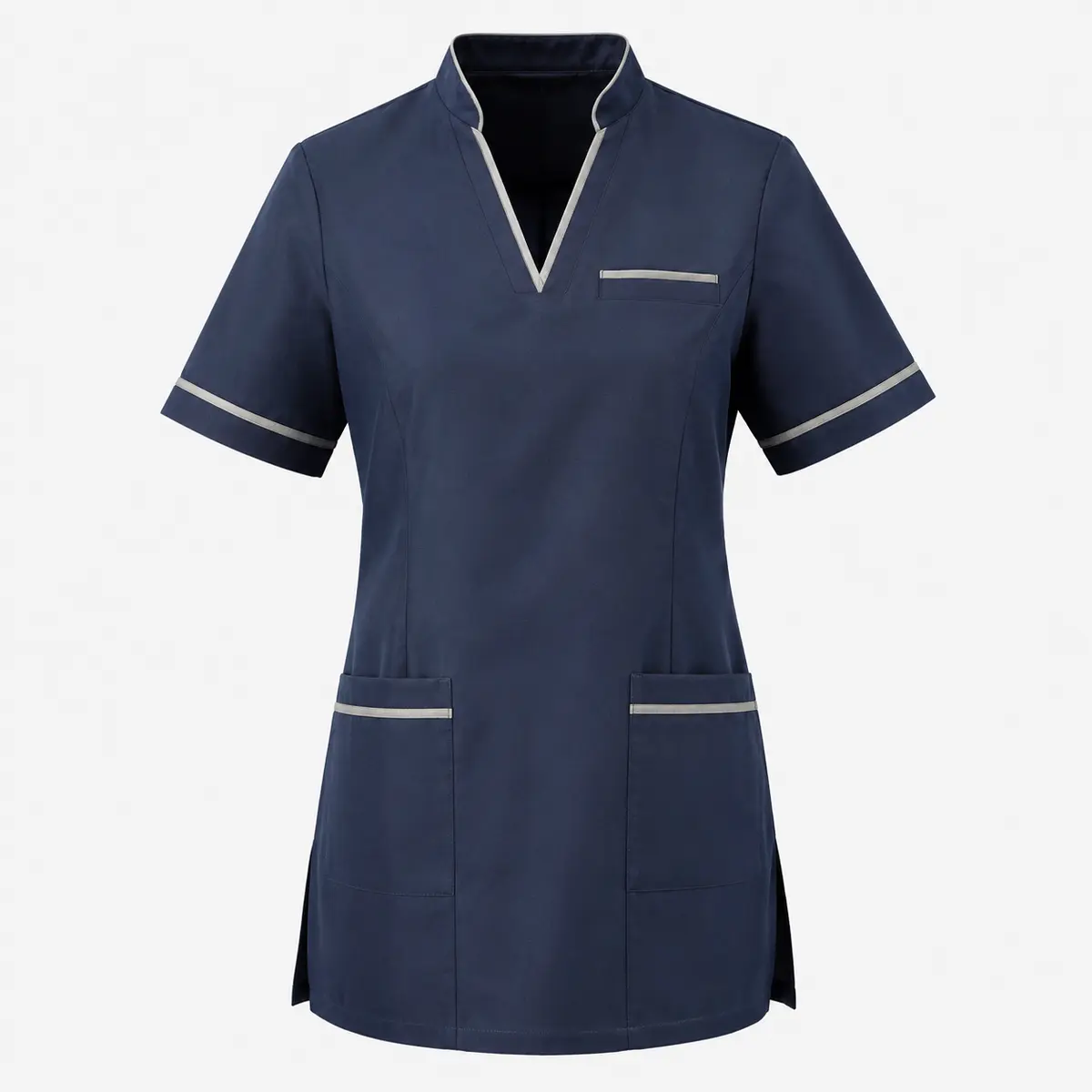 housekeeping-tunic-uniform-supplier-uae-gcc-01 Housekeeping tunic product image for hospitality uniform supply in the UAE and GCC.