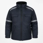 Insulated work jacket product image for industrial uniform supply in the UAE and GCC.
