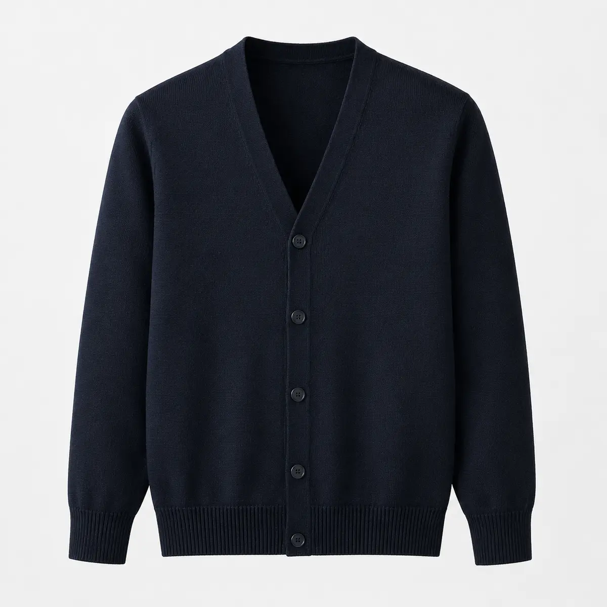 knitwear-cardigan-uniform-supplier-uae-gcc-01 Knitwear cardigan product image for corporate uniform supply in the UAE and GCC.
