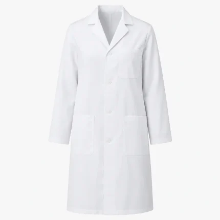 Laboratory coat product image for healthcare uniform supply in the UAE and GCC.