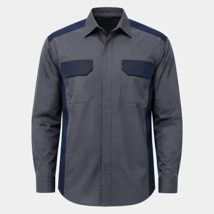 Logistics driver uniform shirt product image for transport uniform supply in the UAE and GCC.