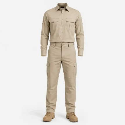 Municipality field officer uniform product image for public sector uniform supply in the UAE and GCC.
