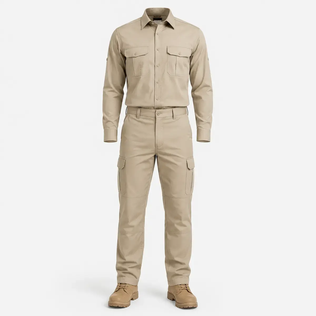 municipality-field-officer-uniform-supplier-uae-gcc-01 Municipality field officer uniform product image for public sector uniform supply in the UAE and GCC.