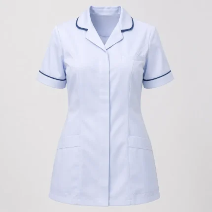 Nurse tunic product image for healthcare uniform supply in the UAE and GCC.