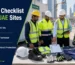 PPE checklist hero image for UAE construction site uniforms and safety wear