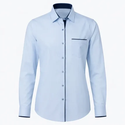 Retail sales associate shirt product image for retail staff uniform supply in the UAE and GCC.