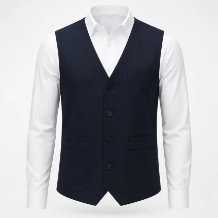 Retail sales associate vest product image for retail staff uniform supply in the UAE and GCC.