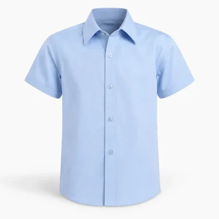 School shirt product image for school uniform supply in the UAE and GCC.