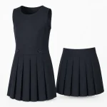 School skirt and pinafore product image for school uniform supply in the UAE and GCC.