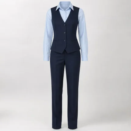 School staff uniform product image for school uniform supply in the UAE and GCC.