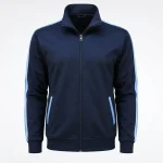 School track jacket product image for school sportswear uniform supply in the UAE and GCC.