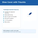 Shoe Cover with T-Buckle - Image 4