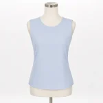 Sleeveless blouse product image for corporate uniform supply in the UAE and GCC.