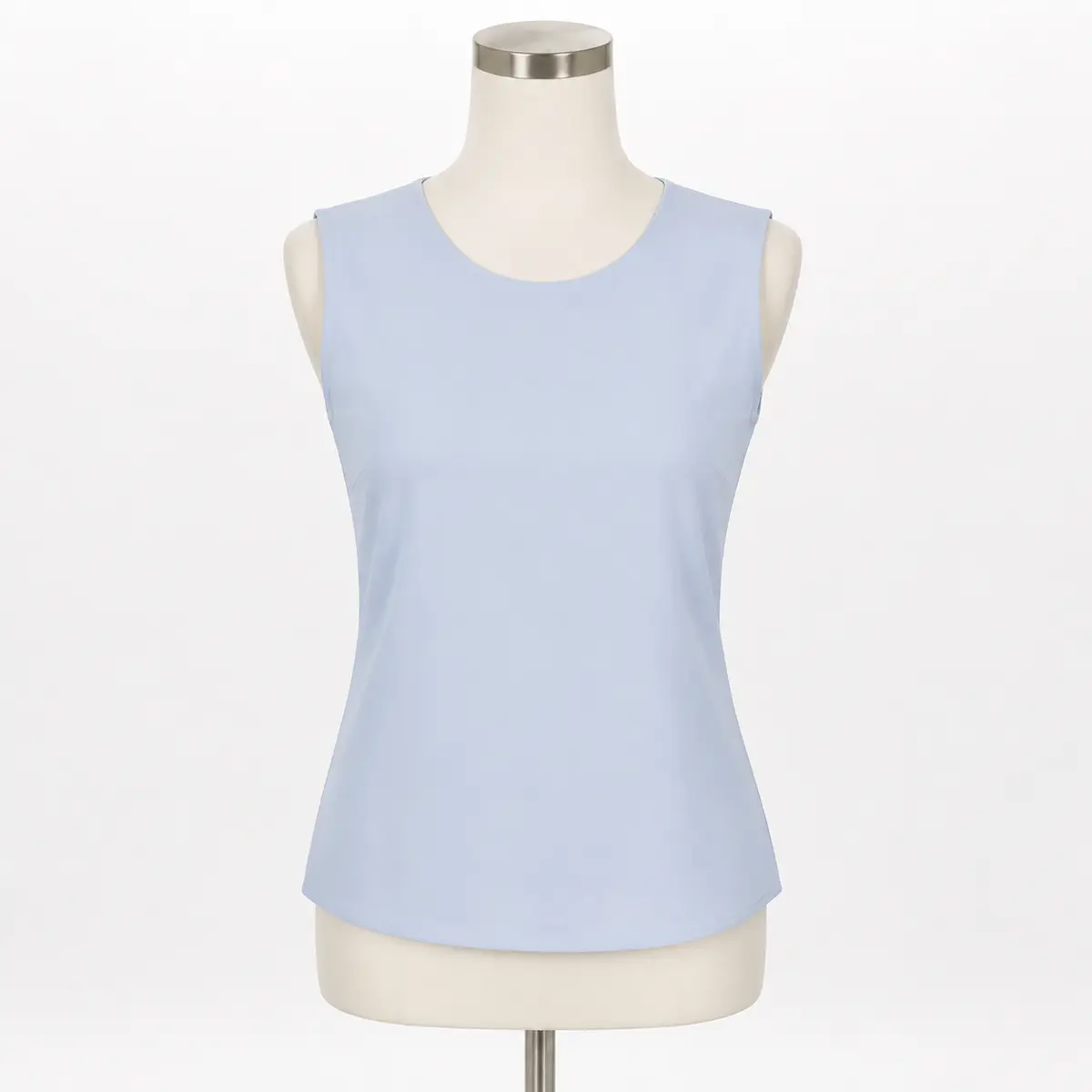 sleeveless-blouse-uniform-supplier-uae-01 Sleeveless blouse product image for corporate uniform supply in the UAE and GCC.