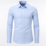 Slim-fit corporate shirt product image for office uniform supply in the UAE and GCC.