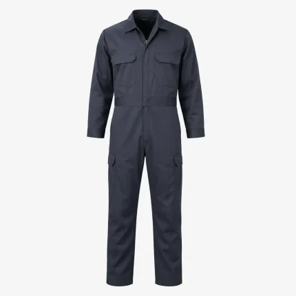 Warehouse coverall product image for warehouse and industrial uniform supply in the UAE and GCC.