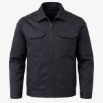 Work jacket product image for industrial uniform supply in the UAE and GCC.