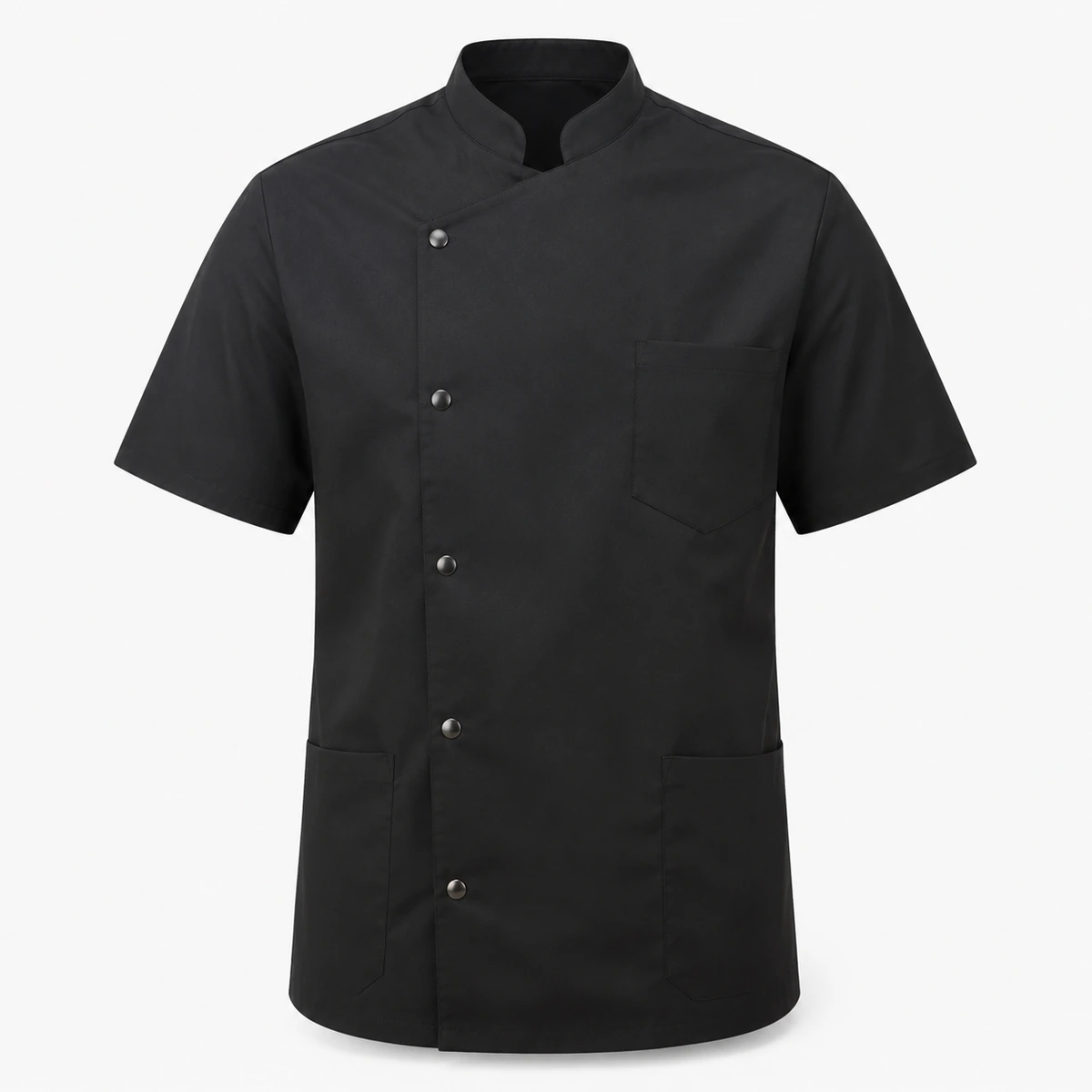 barber-jacket-uniform-supplier-uae-gcc-01 Barber jacket product image for grooming and salon uniform supply in the UAE and GCC.