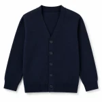 School cardigan product image for school uniform supply in the UAE and GCC.