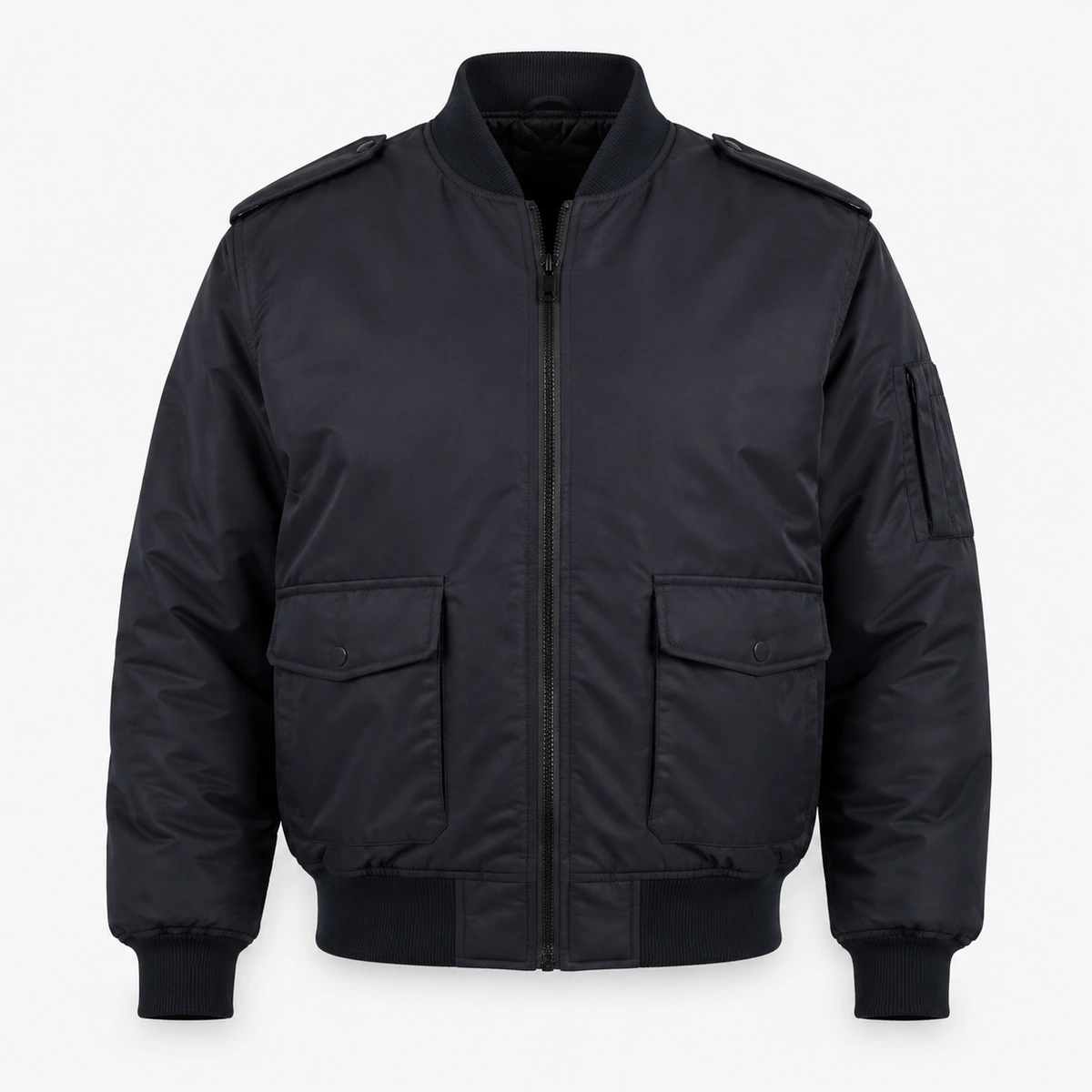 security-bomber-jacket-uniform-supplier-uae-gcc-01 Security bomber jacket product image for security uniform supply in the UAE and GCC.