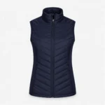 Branded equestrian gilet product image for equestrian uniform supply in the UAE and GCC.