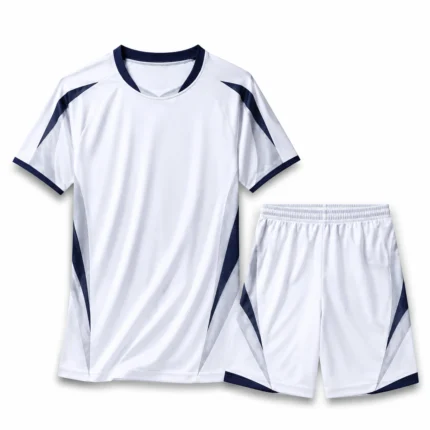 Custom badminton shirt and shorts set product image for teamwear uniform supply in the UAE and GCC.