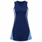 Custom netball dress product image for teamwear uniform supply in the UAE and GCC.