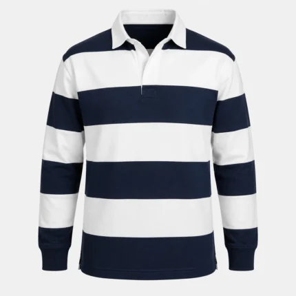 Custom rugby jersey product image for teamwear uniform supply in the UAE and GCC.