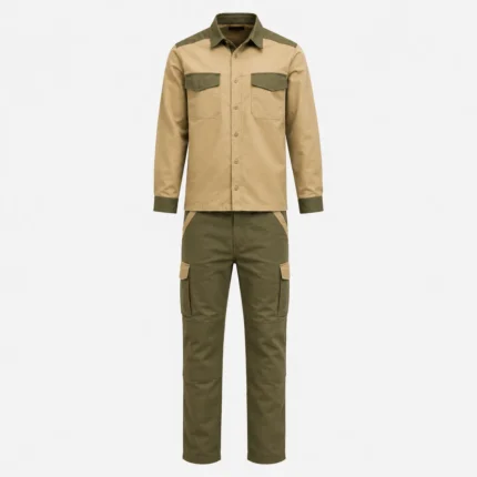 Household gardener uniform product image for domestic staff uniform supply in the UAE and GCC.